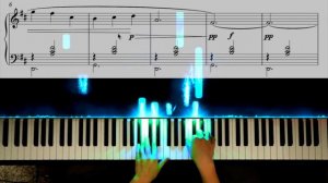 Erik Satie - Gymnopedie No. 1 (Sheet Music + Synthesia)