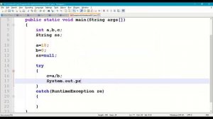 126. Exceptions in Inheritance of Java || Exceptions in Java Program || Exception Handling Mechanis