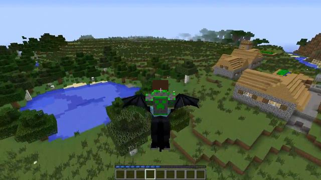 Minecraft - Обзоры модов - Пегас и единорог! - NJay's Unicorn Mod смотреть онлайн