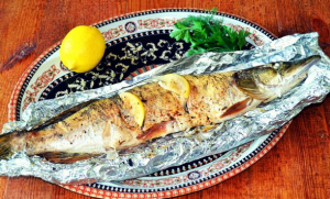 Как приготовить щуку в фольге.