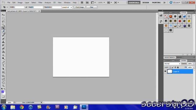 Adobe Photoshop CS5 Tutorial: The Layout смотреть онлайн