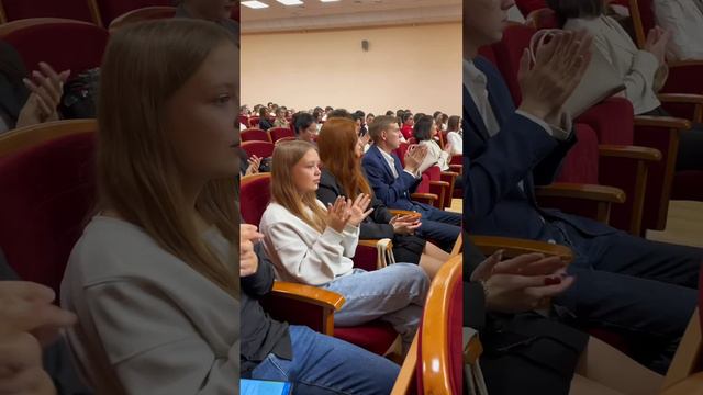 В ОГУ состоялось городское посвящение активистов первичных отделений «Движения первых»  #osu #в_огу