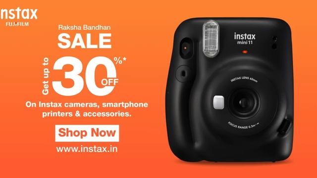 instax mini 11 Camera Sale | Rakhi 2022 | instax India смотреть онлайн