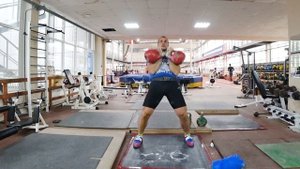 Длинный цикл Иван Денисов 32 кг Онлайн Чемпионат Европы 2020
