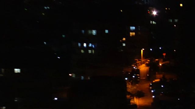 Аланья ночью. Огни города Алании в Турции. Ночная Алания