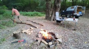 Соло кемпинг в пикапе F150 на озере среди гор. Mountain lake F150  solo camping in DIY camper shell