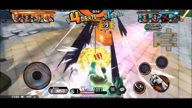 6* KATAKURI V2 - SINGLE! Digit damage medals | SS League Gameplay | One Piece Bounty Rush смотреть онлайн