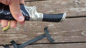 Засапожный казачий нож в подарочном исполнении!