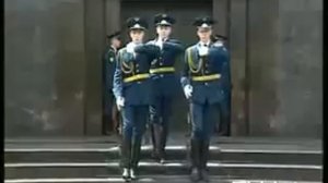 Смена караула у мавзолея В.И. Ленина
