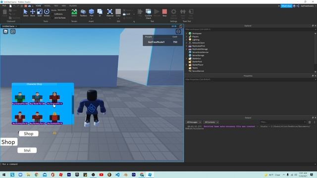 Roblox Character Shop & Invitor With Data Storage смотреть онлайн