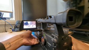 Canon XH A1 Mini DV HD Professional Video Camera Operation Test