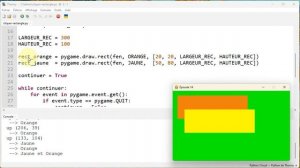 Pygame - Épisode 14 - Cliquer dans un rectangle ... ou non