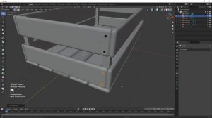 Моделирование деревянного ящика в Blender + процедурная текстура дерева