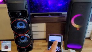 JBL Partybox 1000 vs LG Xboom RN9 - Sound test at max volume