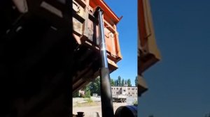 Гидроцилиндр подъема кузова маз