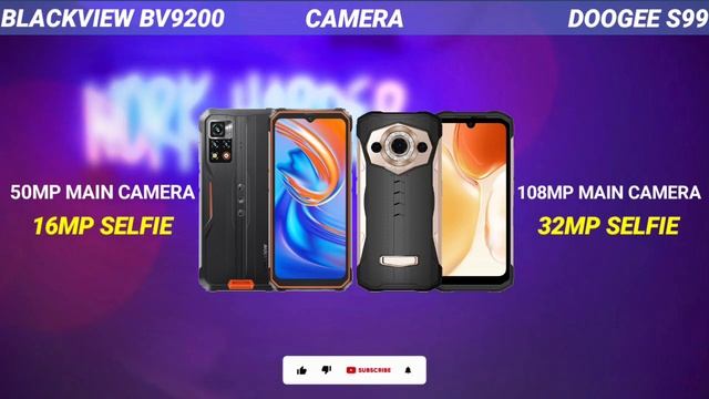 Blackview BV9200 vs Doogee S99