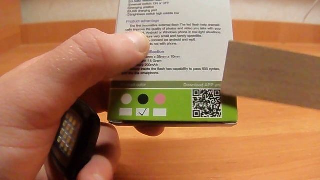 Портативная внешняя вспышка для смартфона для селфи смотреть онлайн