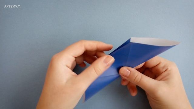 Простой кораблик с двумя парусами ⛵ Как сделать оригами парусник из бумаги | Origami Sailboat