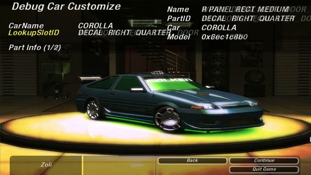 Need For Speed Underground 2: Walkthrough #83 - Unique Vinyls + Debug Customization (Stage 4) смотреть онлайн