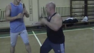 Тренировка по ножевому бою.  Некоторые технические  моменты.