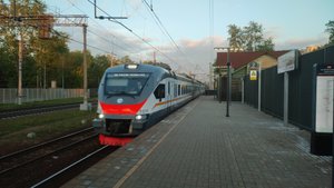 Электропоезд ЭП2Д-0239, на станции Ухтомская / 13.05.2024 г.