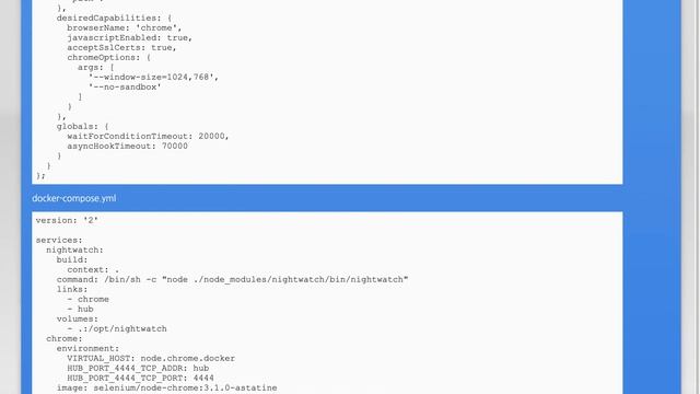 nightwatchjs parallel mode selenium hub docker compose смотреть онлайн