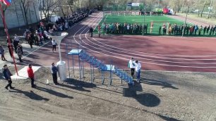 Открытие спорткомплекса Гимназии №1. Белогорск