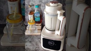 How to make Soybean Milk Using The Wall Breaker Machine Blender