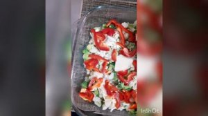 Запеканка цветная капуста и брокколи в духовке:)