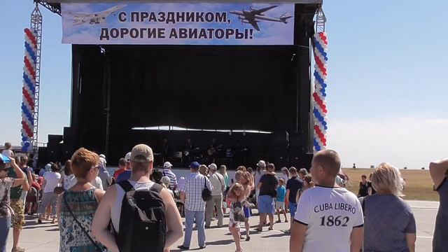 ВИА «Волгари» на авиабазе "Энгельс-1" 19.08.17 смотреть онлайн