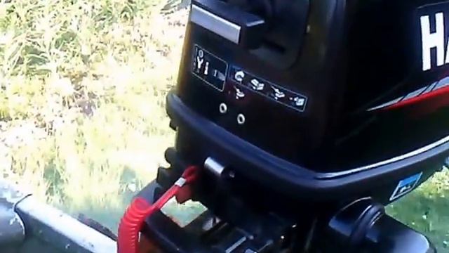 Лодочный мотор Hangkai 5л.с.Первый пуск! смотреть онлайн