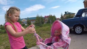 СУПЕР Коляска для куклы БЕБИ БОН. Часть 1. Baby Born & Kristina Adigames