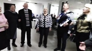 Парк Кузьминки танцы и песни под гармонь 29.12.19