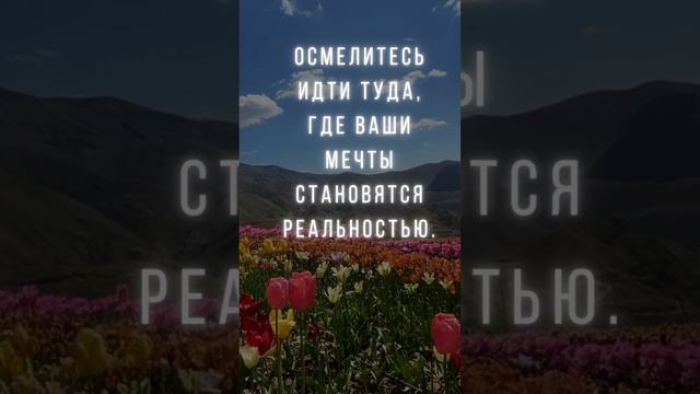 Осмелитесь идти туда, где ваши мечты становятся реальностью