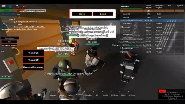 Roblox Star Wars Roleplay Episode 3: Hex Unloaded смотреть онлайн