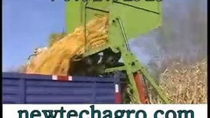 комбайн для уборки початков кукурузы, початкоуборочный комбайн