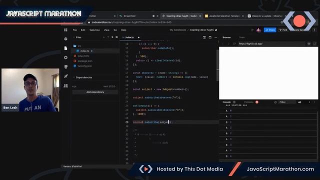 Subjects in RxJS 101 - JavaScript Marathon смотреть онлайн
