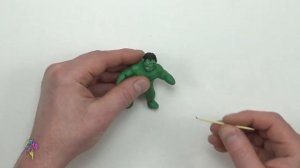 ХАЛК ИЗ ПЛАСТИЛИНА | PLASTICINE HULK