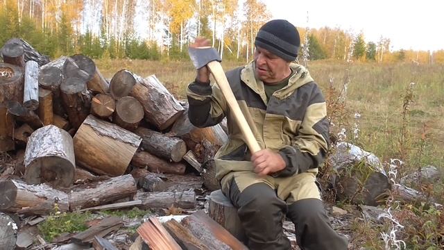 ? Как насадить колун. смотреть онлайн