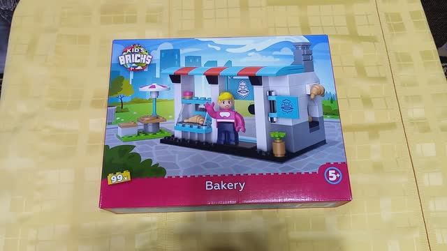 Собираем лего Пекарня. Assembling Lego Bakery.