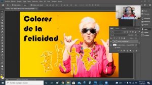 CETPRO IC Computación 74: #PhotoShop #ImagenDeRelleno de Texto Ctrl+Alt+G y voltear imagen Ctrl+T