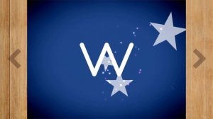 The letter w - Learn to write the alphabet with Letter School