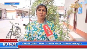 Sayyor qabulda ijtimoiy adolat ta’minlanmoqda