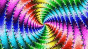 Shepard Tone + Risset Rhythm + Fractal Zoom