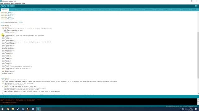 Simple Arduino flashing the P8 Smartwatch смотреть онлайн