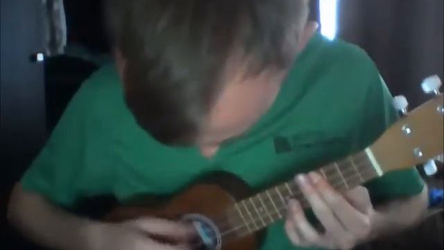 Spongebob Squrepants end theme song ukulele cover смотреть онлайн