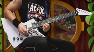 Рок Лунтик на гитаре - гимн природе (метальный кавер)