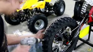 Зимняя шиповка моторезины питбайка Kayo YX140E | Spike Moto Tire