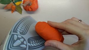 Декоративная яркая тыква своими руками из фоамирана. Красивый осенний декор. Рumpkin  from foam DIY