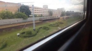 Перегон Болшево - Москва-Ярославская на ЭД4М-0251
